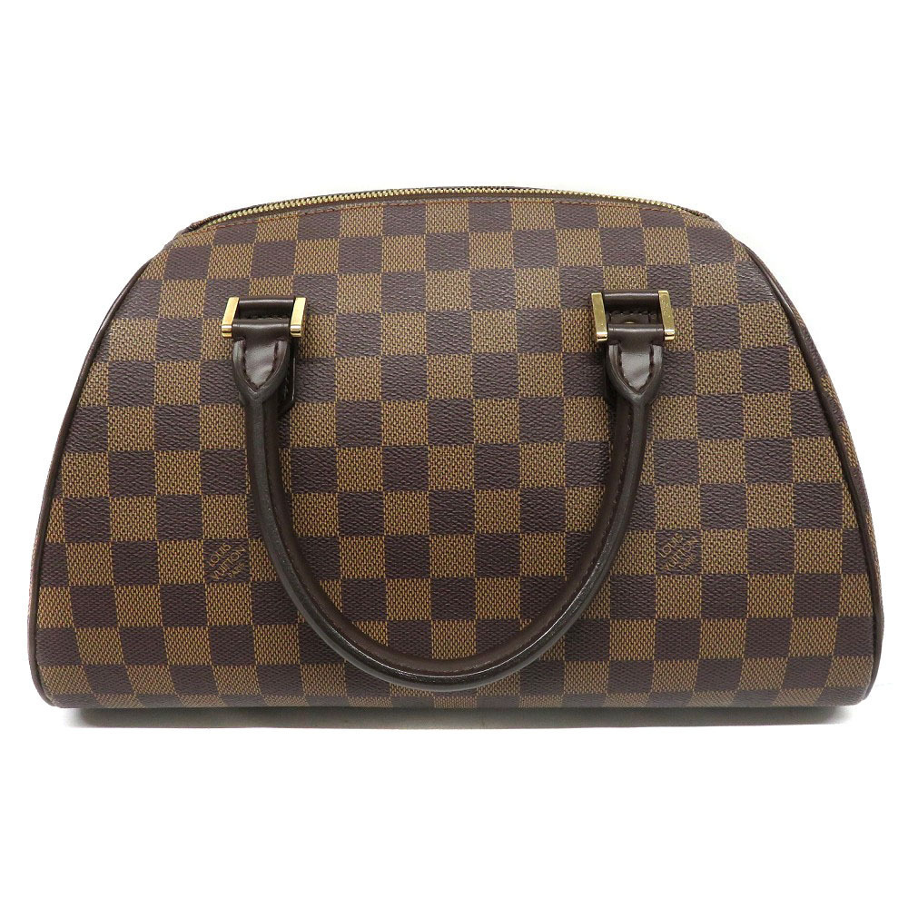 LOUIS VUITTON Rivera Damier Ebene Brown Handbag